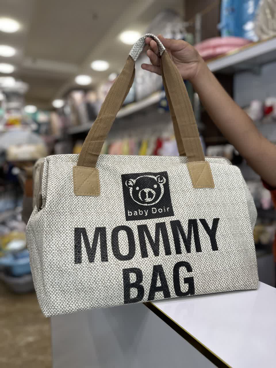ساک کیف لوازم مادر و نوزاد مامی بگ ( MOMMY BAG ) طرح کنفی