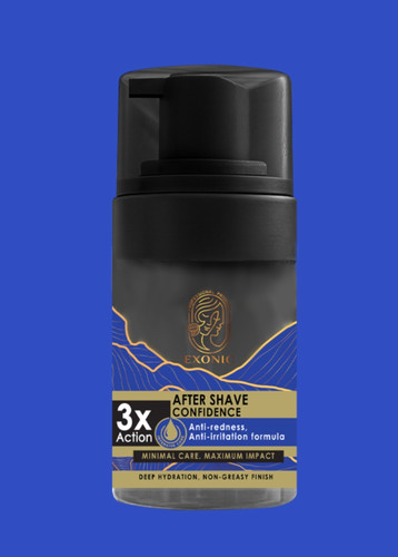 افتر شیو اکسونیک مدل confidence حجم ۱۰۰ میلی لیتر