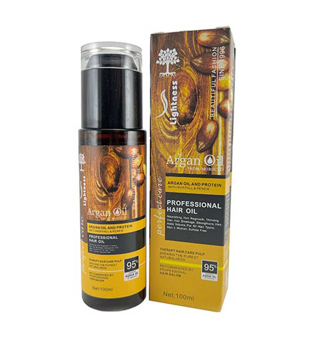 روغن مو آرگان لایتنس